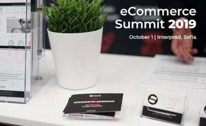 Stenik with a presentation  during eCommerce Summit on 01.10.2019